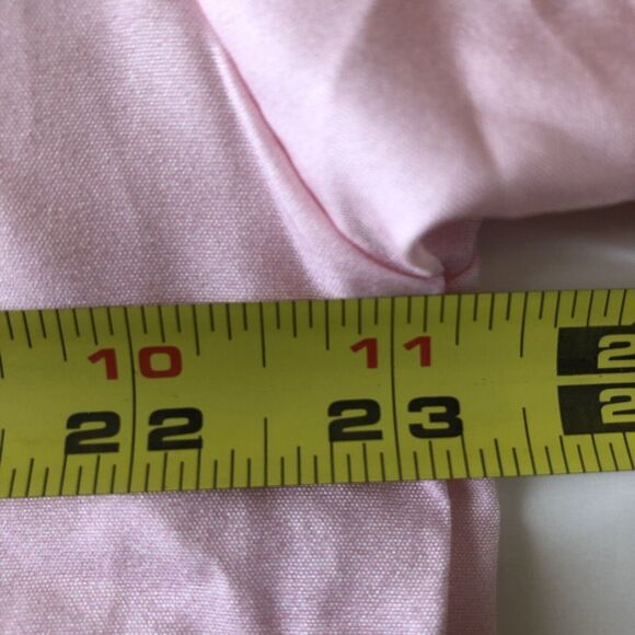 Shein Peach Boxy Shirt Women Pink Peach Design Button Collar Short Sleeve Large - Picture 5 of 12